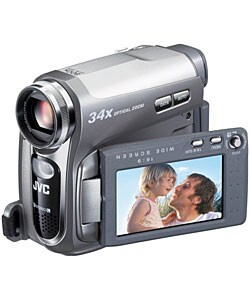 JVC GRD750 MiniDV Camcorder with 34x Optical Zoom