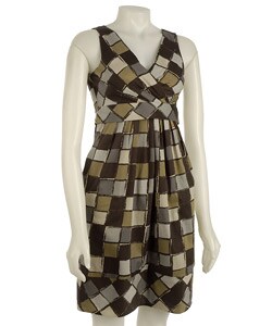 Taylor Women's Printed Sleeveless Dress