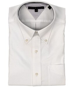 Tommy Hilfiger Men's White Oxford Dress Shirt