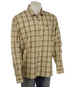 RVCA Men's Long-sleeve Plaid Woven Shirt