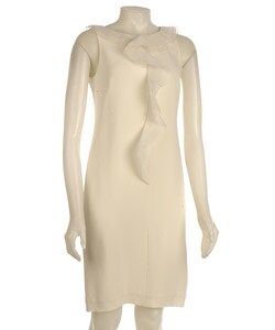 Anne Klein New York Women's Sleeveless Crepe Dress