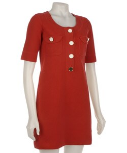 Laundry by Design Gassed Cotton 2-pocket Henley Dress