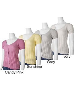Adi Design Ci Sono Cap Sleeve Baby Doll Sweater