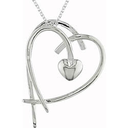 Sterling Silver Heart Necklace