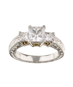 Tacori Platinum 5/8ct TDW Diamond Engagement Ring (G, VS)