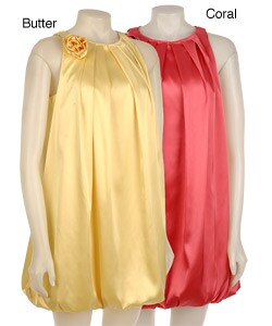 Essentials by A.B.S Rosette Dress