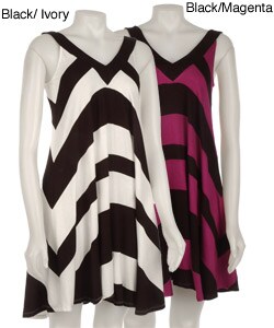 Essentials by A.B.S Women's Trapeze Stripe Dress