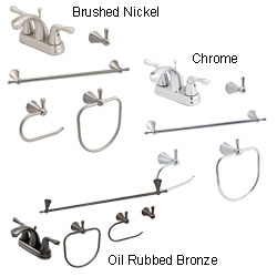 Fontaine Brushed Nickel Bathroom-in-a-Box