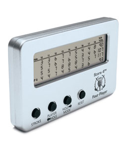 Score 4 Digital Golf Scorer