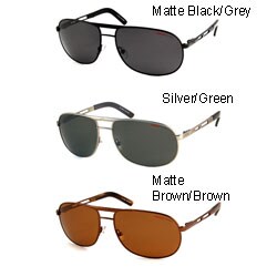 Carrera Men's Metal Polarized Aviator Sunglasses