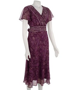 Karin Stevens Women's Surplus Printed Dress
