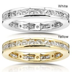 14k Gold 1ct Diamond Channel Set Eternity Ring (H-I, I1)