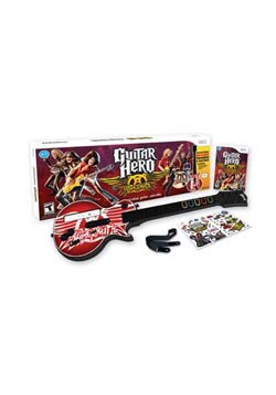 Wii - Guitar Hero: Aerosmith (Game & Guitar Controller Bundle)