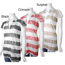 LinQ Los Angeles Women's Stripe V-neck Shirt