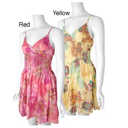 Ci Sono by Adi Women's Smocked Waist Dress