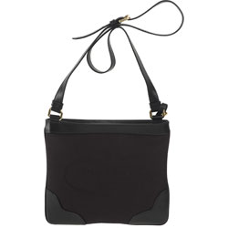 Prada Small Logo Jacquard Canvas Messenger Bag