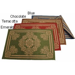 Bloom Reversible Polypropylene Rug (3'11 x 5'6)