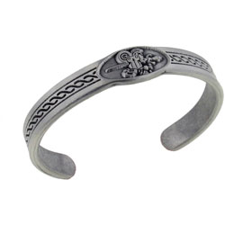 Armor of God 7-inch Pewter Cuff Bangle (Pack of 3)