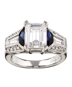 Tacori Platinum 1/2ct TDW Diamond Engagement Ring (G, VS)
