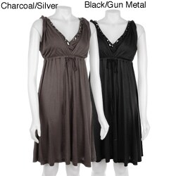Vertigo Women's Grecian Style Empire Dress