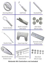 Nintendo Wii 38-in-1 Super Accessory Bundle Pack