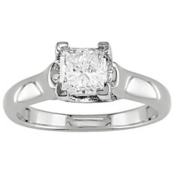 14k Gold 1ct TDW Lucida Diamond Engagement Ring (I-J, I1-2)