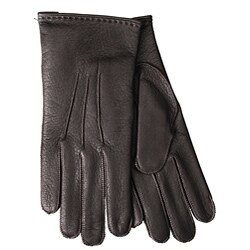 Portolano Men's Italian Deerskin Cashmere Lined Gloves