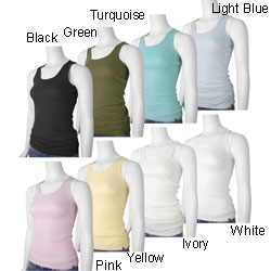 Hurley Junior's Fitted Ribbed Tank Tops
