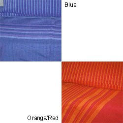 Allan Stripe Cotton Bedspread (India)