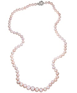 Freshwater Lilac Pearl 18-inch Necklace (4-8 mm)