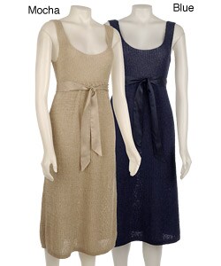 Dolce Cabo Sleeveless U-neck Sweater Dress
