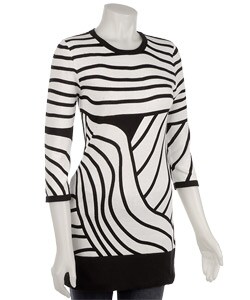 Dolce Cabo Women's Printed Crewneck Tunic