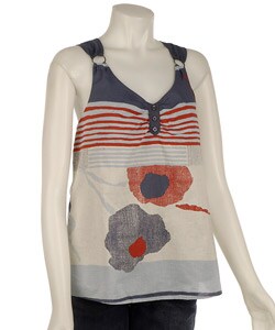 BCBGeneration Printed Stella Top