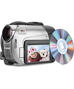 Canon DC330 1.07 Megapixel DVD Camcorder