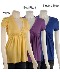 Pathway Short-sleeve Tunic with Empire Waist