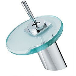 Vigo Round Waterfall Faucet.