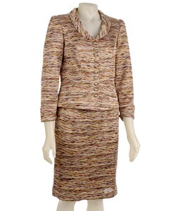 Isabel & Nina Women's Knit Skirt Suit