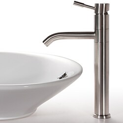 Kraus Stainless Steel Aldo Tall Faucet