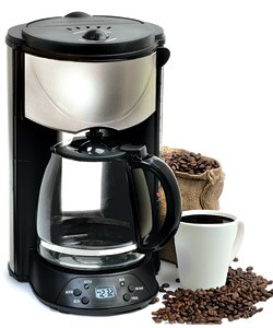Programmable 12-Cup Stainless Steel Coffee Maker