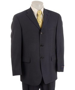 Tommy Hilfiger Men's Slate Blue Wool Suit