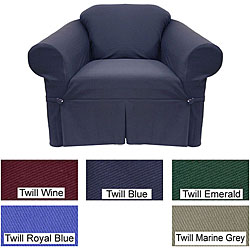 Sure Fit Stretch Faux Suede Chair Slipcover