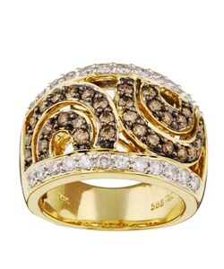 Encore by Le Vian 14k Gold Chocolate Diamond Ring (H-I, SI2-SI3)
