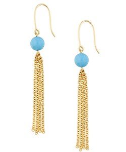 Encore by Le Vian 14k Gold and Turquoise Earrings