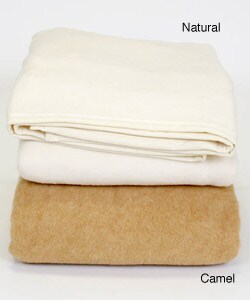 Washable Wool and Cotton Blanket