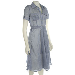CC Couture Women's Shirt Dress
