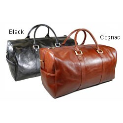 Torino Series Leather Duffel Bag