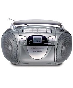Magnavox Mcs225 Radio/ Cassette/ CD Boombox (Refurbished)
