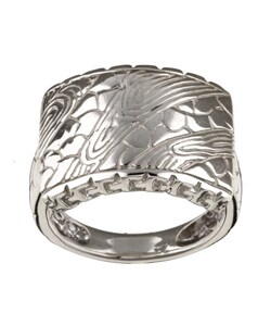 Sterling Silver Etched Ring