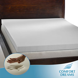 Comfort Dreams 'Enviro-Green' 4-inch Memory Foam Mattress Topper