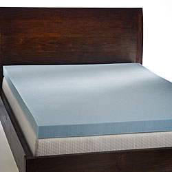 Comfort Dreams 'Mem-Cool' 4-inch Memory Foam Mattress Topper
